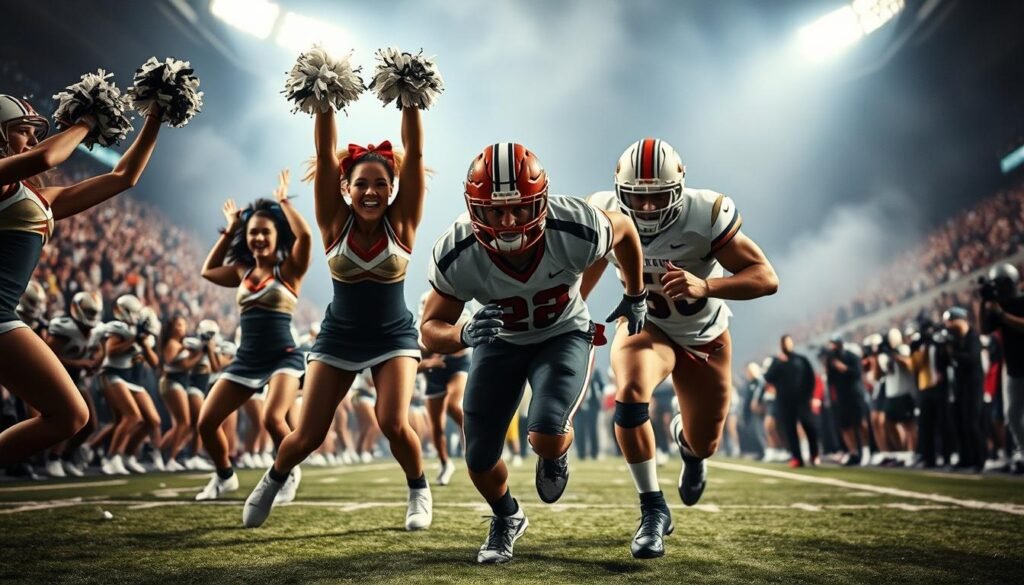 competitive cheer vs football toughness